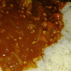 市販のルーで　キーマカレー♪